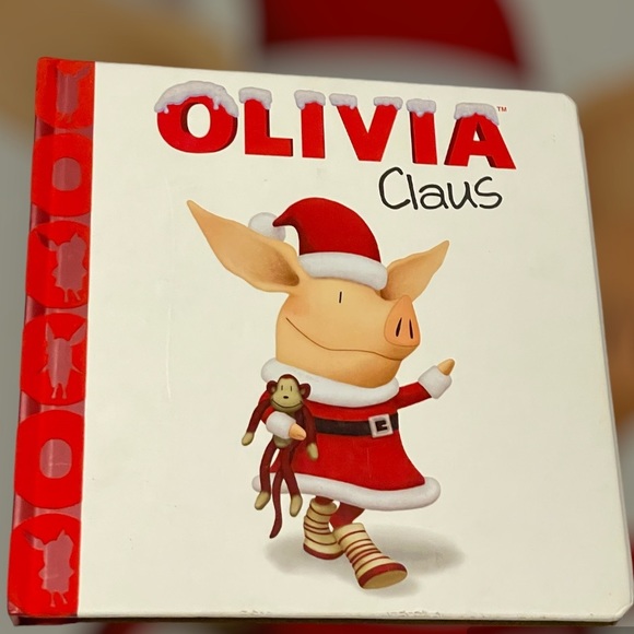 OLIVIA Claus Lg Hardback Book Christmas +5 other titles - Picture 2 of 7